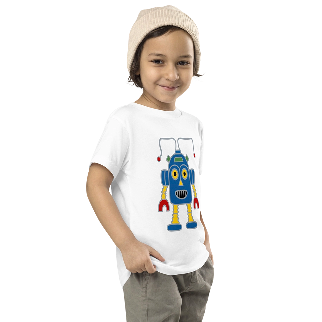 Thunderbot Childs T-shirt by Denise Marta-Burch