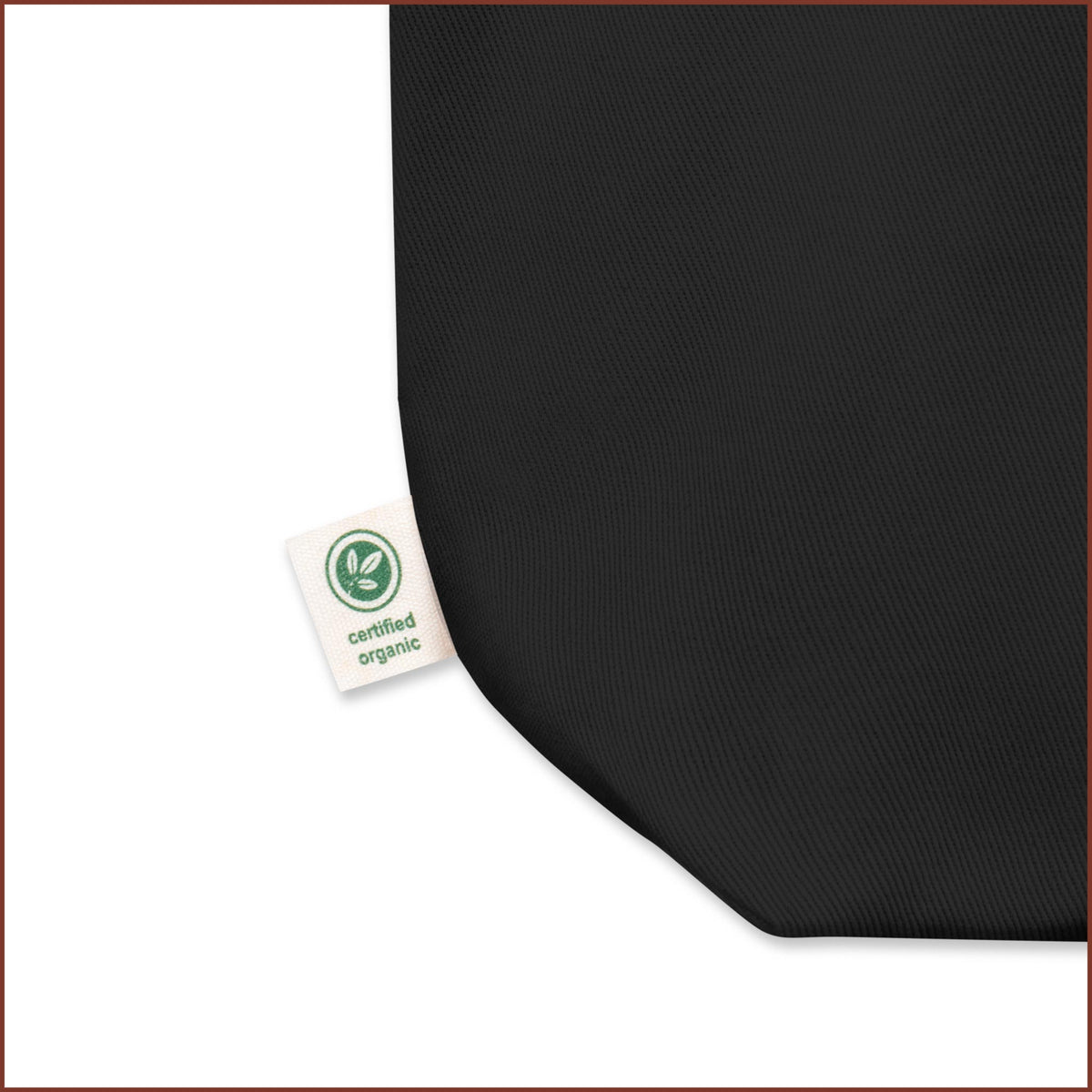 Certified Organic Tote Bag Tag