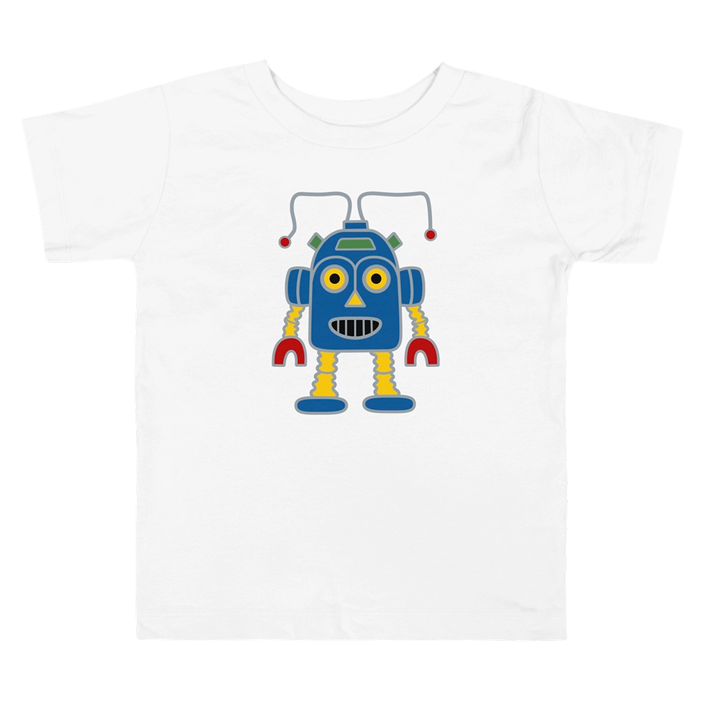 Thunderbot child&#39;s T-shirt by Denise Marta-Burch