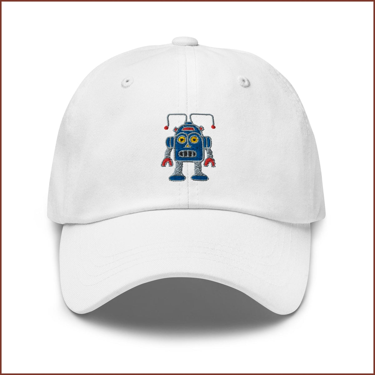 White Thunderbot Cap